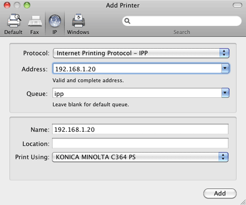 Download Ipp-printer For Mac
